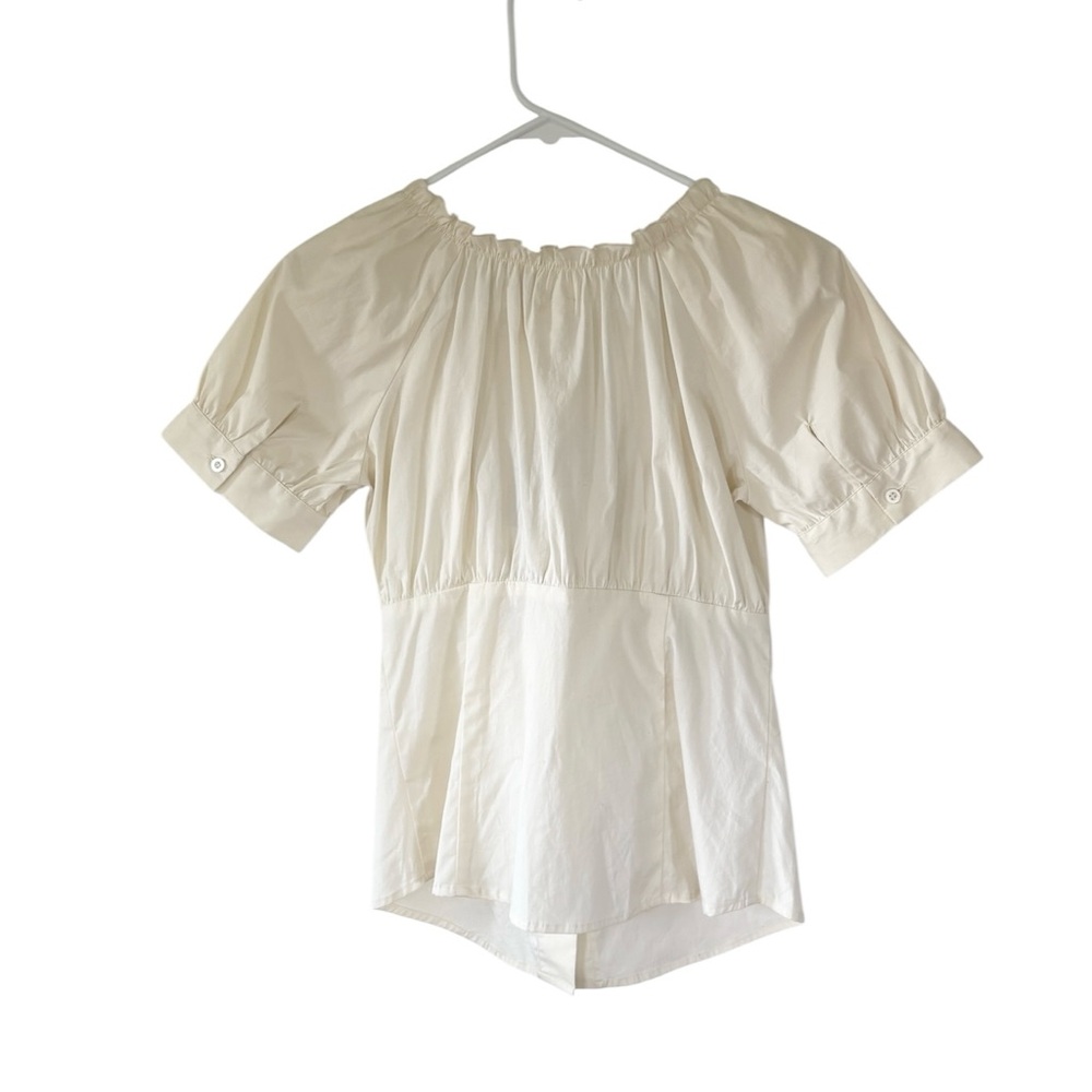 Edme & Esyllte Ivory Top. - Picture 4 of 7